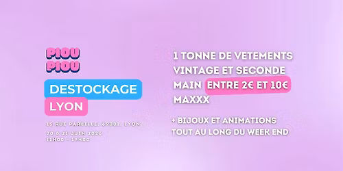 Piou Piou Destockage : Fripe entre 2\u20ac et 10\u20ac MAXXXX