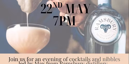 Ramsbury cocktail making class at the pub