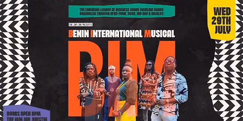 The Jam Jar Presents: Benin International Musical