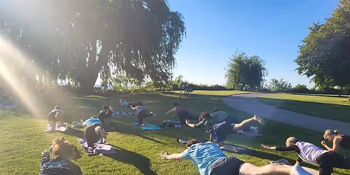 Good Vibes Yoga at Edgewater Park's Willow Tree - [Bottoms Up! Yoga]