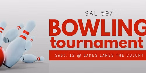 BOWLING FOR CHARITY - Hosted by SAL Squadron 597