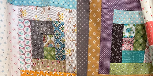 Scrappy log can quilt class 