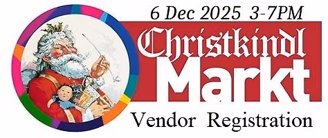 2025 Christkindl Markt Vendor Registration
