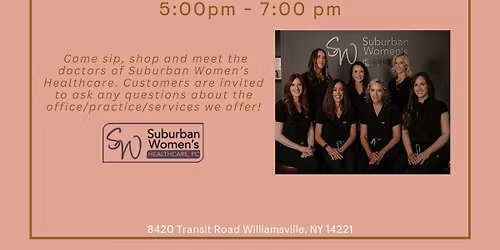 Sip, Shop + Meet The Doctors!