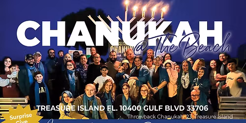 Chanukah at the Beach \u2013 Treasure Island