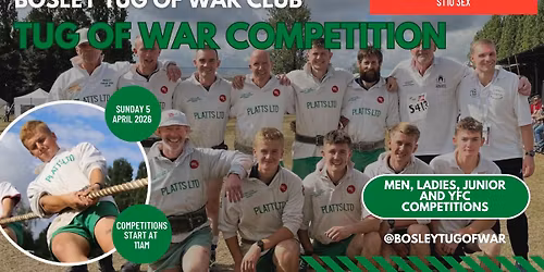 Bosley Tug of War Club Annual Tug of War Competition 2026