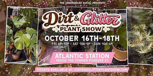 Dirt and Glitter Plant Show