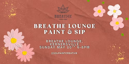 Paint & Sip at Breathe Lounge