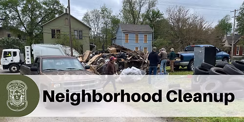 Earth Day Neighborhood Cleanup