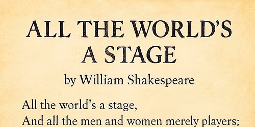 All the World's a Stage at Signature Theatre
