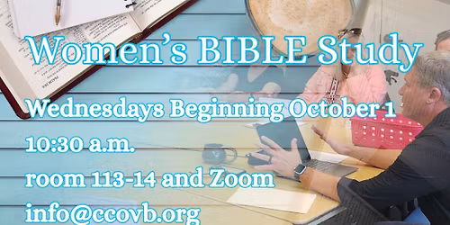 Women's Bible Study at CCOVB