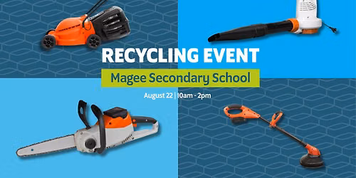 Recycling Event at Magee Secondary School