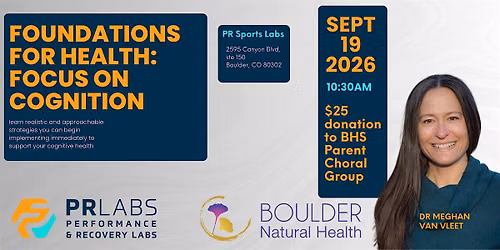 Foundations for Health: Focus on Cognition