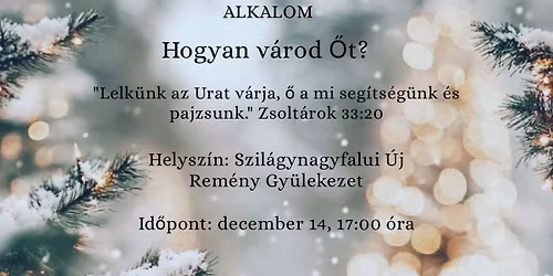 Kar\u00e1csonyi Zen\u00e9s Dics\u0151\u00edt\u0151 Alkalom