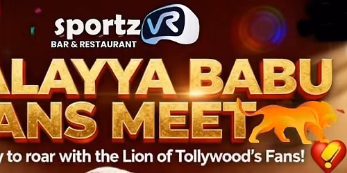 Actor BalaKrishna Fans Meet