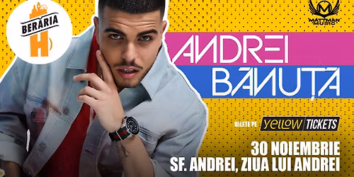 Andrei B\u0103nu\u021b\u0103 Live @ Ber\u0103ria H \u2013 De Sf. Andrei - 30 noiembrie