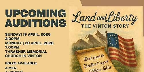 Land and Liberty Auditions Day 1 