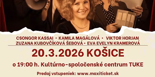 KO\u0160ICE (divadeln\u00e1 kom\u00e9dia) ZAJTRA JE PREMI\u00c9RA 