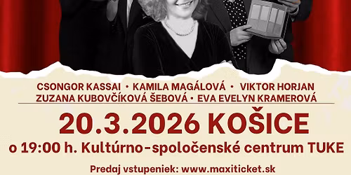 KO\u0160ICE (divadeln\u00e1 kom\u00e9dia) ZAJTRA JE PREMI\u00c9RA 