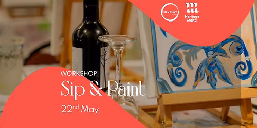 Sip & Paint at Fort St Angelo