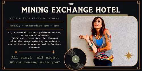 80's & 90's Vinyl DJ Nights