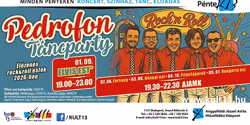 P\u00e9nteK13 \u2013 Pedrofon T\u00e1ncparty \u2013 Filmsl\u00e1gerek!
