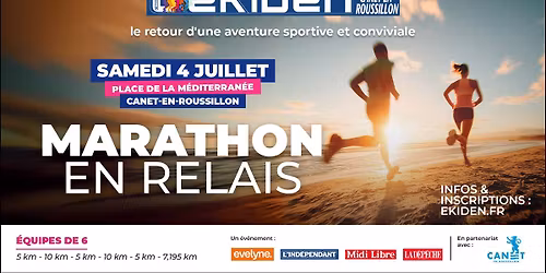 EKIDEN DES PLAGES - CANET EN ROUSSILLON 2026