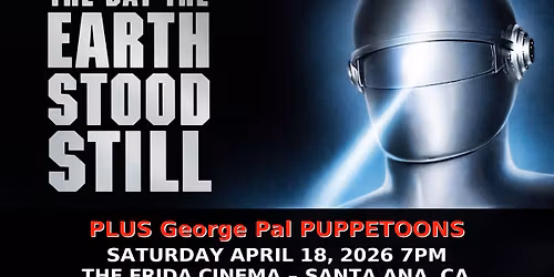\ud83c\udfac The Day The Earth Stood Still+Gort Robot Live-On-Stage+Restored George Pal Puppetoons