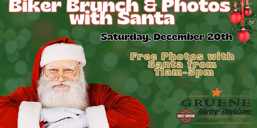 Biker Brunch and Pictures with Santa