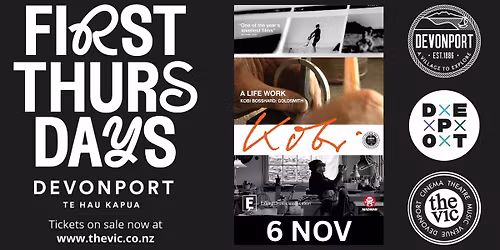 First Thursdays Artist Films: KOBI at The Vic Devonport