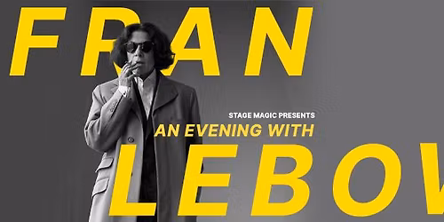 Antwerp, Belgium: An Evening with Fran Lebowitz 