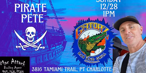 Pirate Pete at Gatorz!