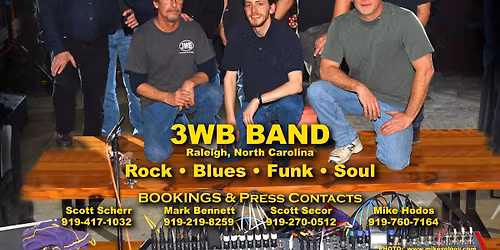 3WB Rock,Blues,Swing,Funk,Soul. DANCE. Mac's Tavern.