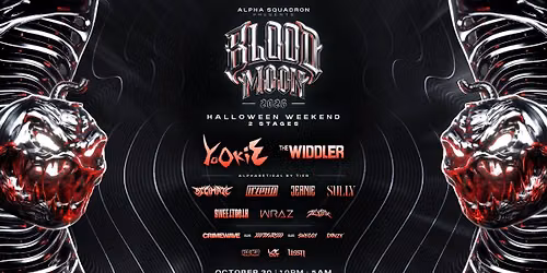 Blood Moon 2026 @ Sainte-Catherine Hall | October 30