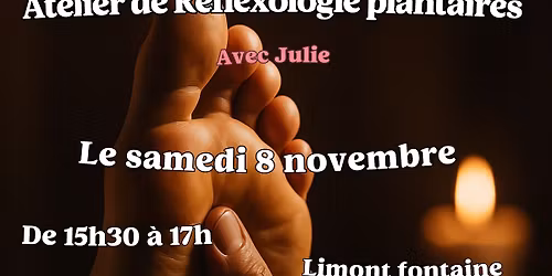R\u00e9flexologie plantaire - limont fontaine