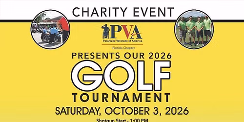 PVA Florida Chapter Golf Tournament - Charity Event