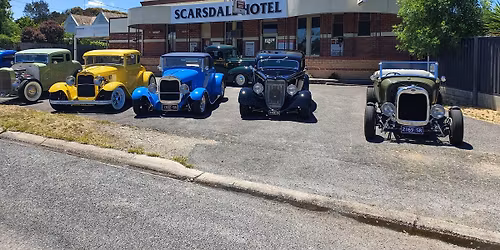 Scarsdale Hotel car show