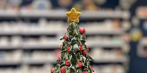 Christmas Tree lantern handbuild workshop 