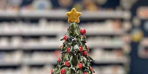Christmas Tree lantern handbuild workshop 