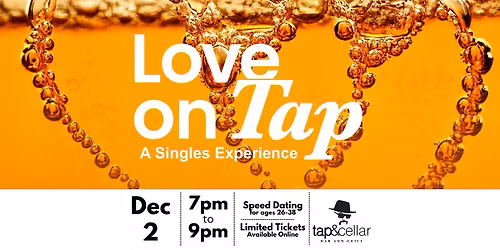 Speed Dating @ Tap & Cellar