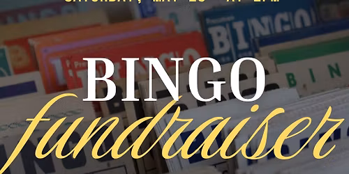 BINGO FUNDRAISER \ud83c\udf89\ud83c\udfc6