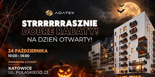 🎃 Dzień Otwarty Panorama 3 Stawy | Strrrrasznie dobre rabaty do –2000 zł/m² 👻
