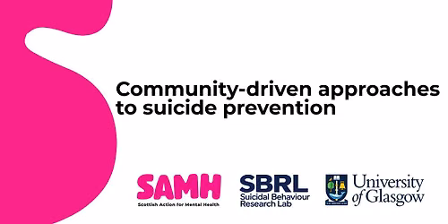 Community-driven approaches to suicide prevention