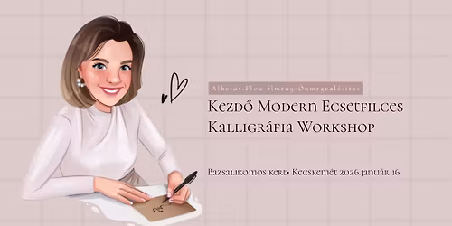 Kezd\u0151 Modern Ecsetfilces Kalligr\u00e1fia Workshop