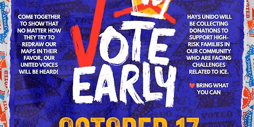 NO KINGS: VOTE EARLY 