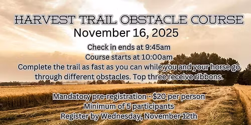 Harvest Trail Obstacle