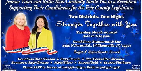 Two Districts, One Night - Stronger together with you!