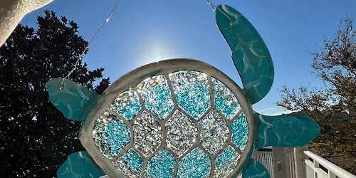 Large 18" Resin Sea Turtle Suncatcher Workshop