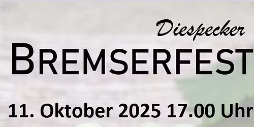 Bremserfest 2025