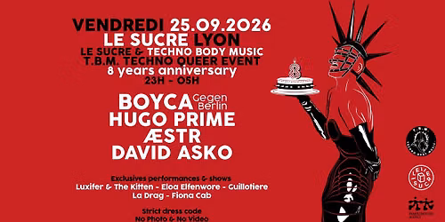 TBM 8 YEARS ANNIVERSARY (Le Sucre, Lyon)